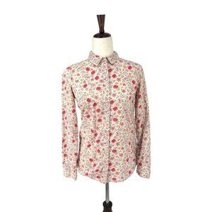 LC Lauren Conrad Floral Button Up | Extra Small